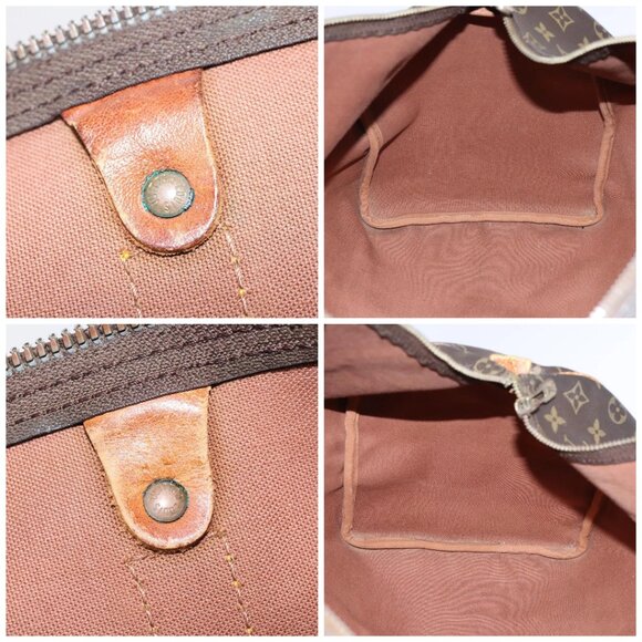 LOUIS VUITTON Monogram Keepall 50 Boston Bag M41426 LV Auth EC556 - Picture 13 of 15